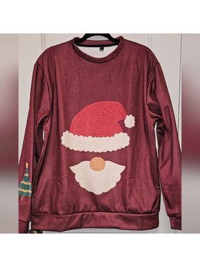 Cozy Christmas Fleece-Lined Sweatshirt – Holiday Pullover